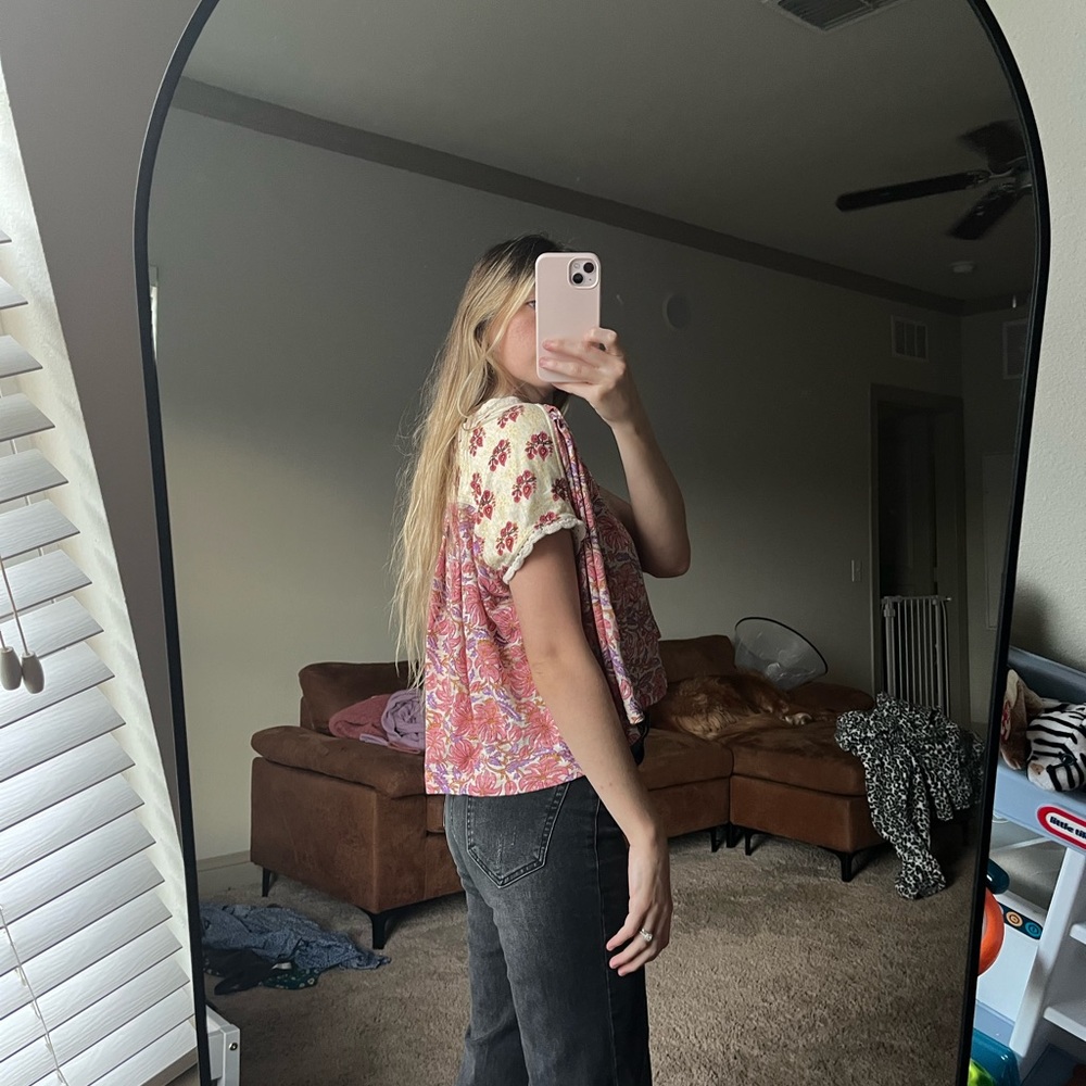 SOLD ON CROSSPOST Free People Leilani Tee in Tea Combo - Picture 7 of 11